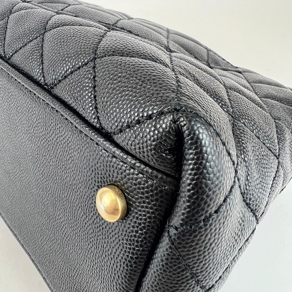 CHANEL Coco Handle Matelasse Chain Shoulder Black - Picture 12 of 16